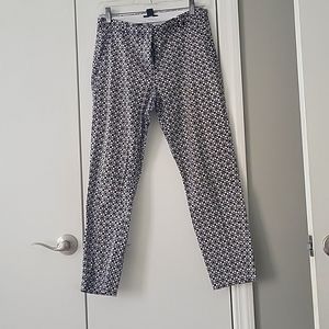 H&M size 6 black and cream/pink, pink slacks